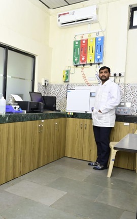 Quality control laboratory at the Zenith plant